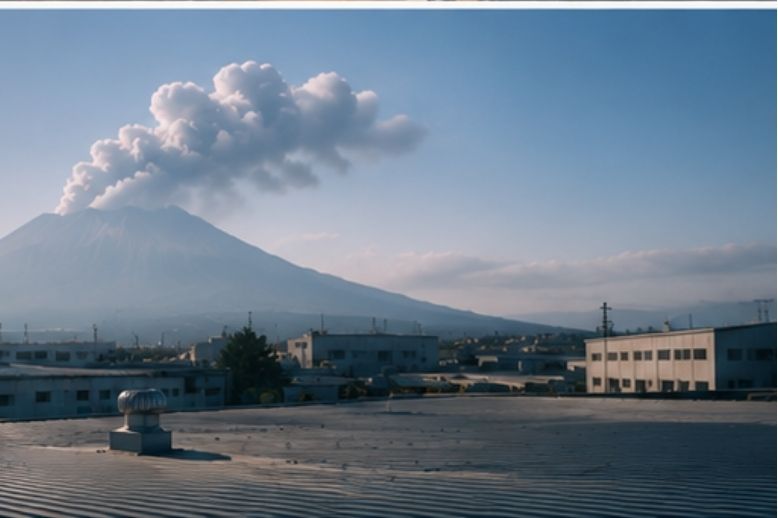 鹿児島の工場・倉庫屋根は過酷な環境にさらされている